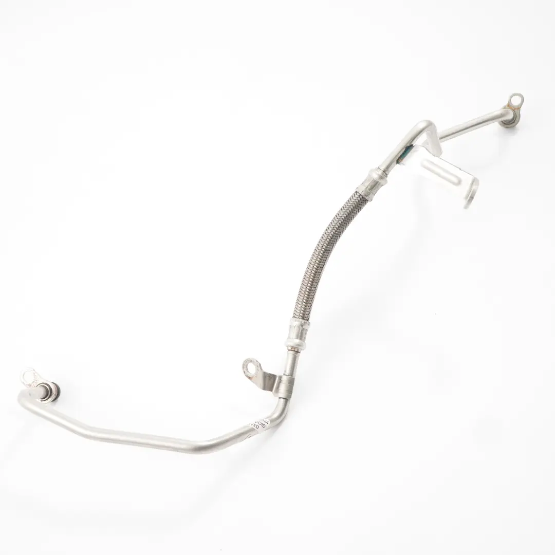 Mercedes W213 OM654 Turbo Oil Feed Pipe Turbocharger Lubrication - SKU A6541802901 - Part number A6541802901