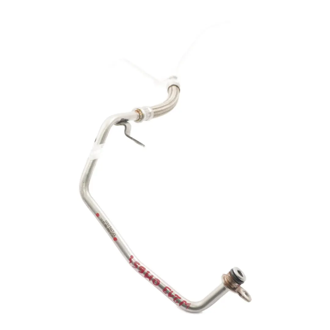 Mercedes W213 OM654 Turbo Oil Feed Pipe Turbocharger Lubrication - SKU A6541802901 - Part number A6541802901