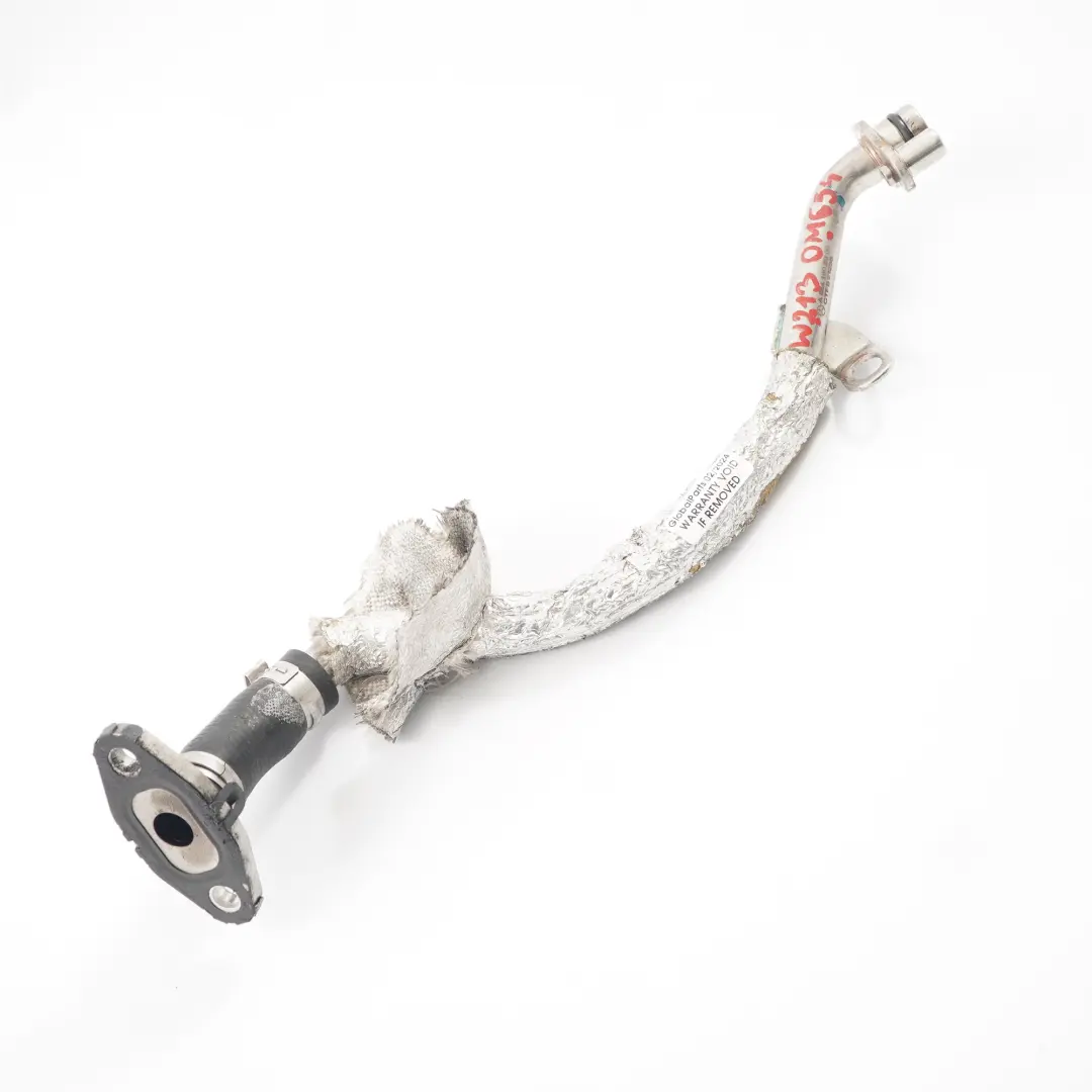 OM654 Turbocharger Turbo Oil Return Pipe Line Hose to Mercedes W213 with Part number A6541808000 Mercedes W213 OM654 Turbocharger Turbo Oil Return Pipe Line Hose - SKU A6541808000 - Part number A6541808000