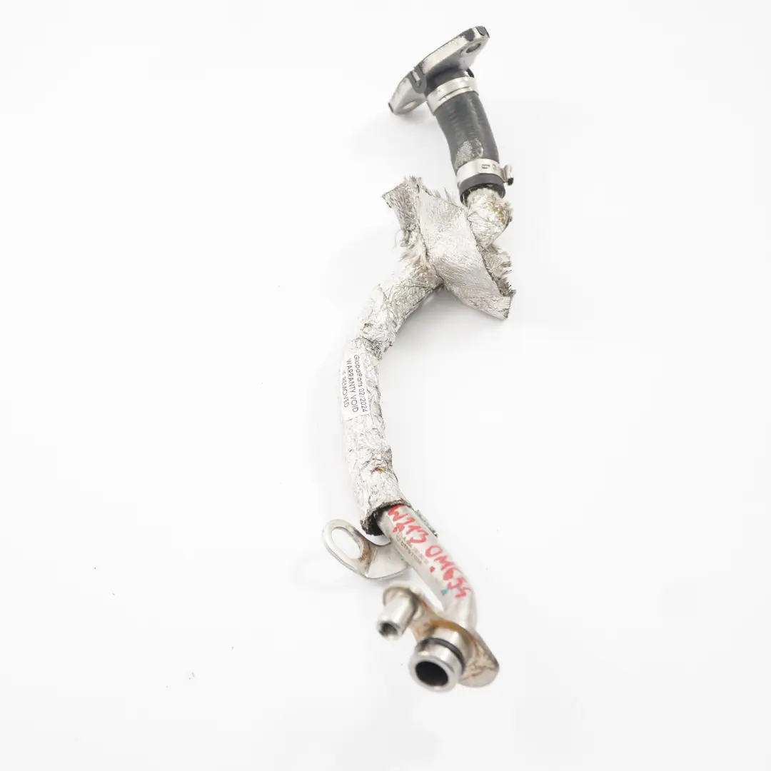 Mercedes W213 OM654 Turbocharger Turbo Oil Return Pipe Line Hose - SKU A6541808000 - Part number A6541808000