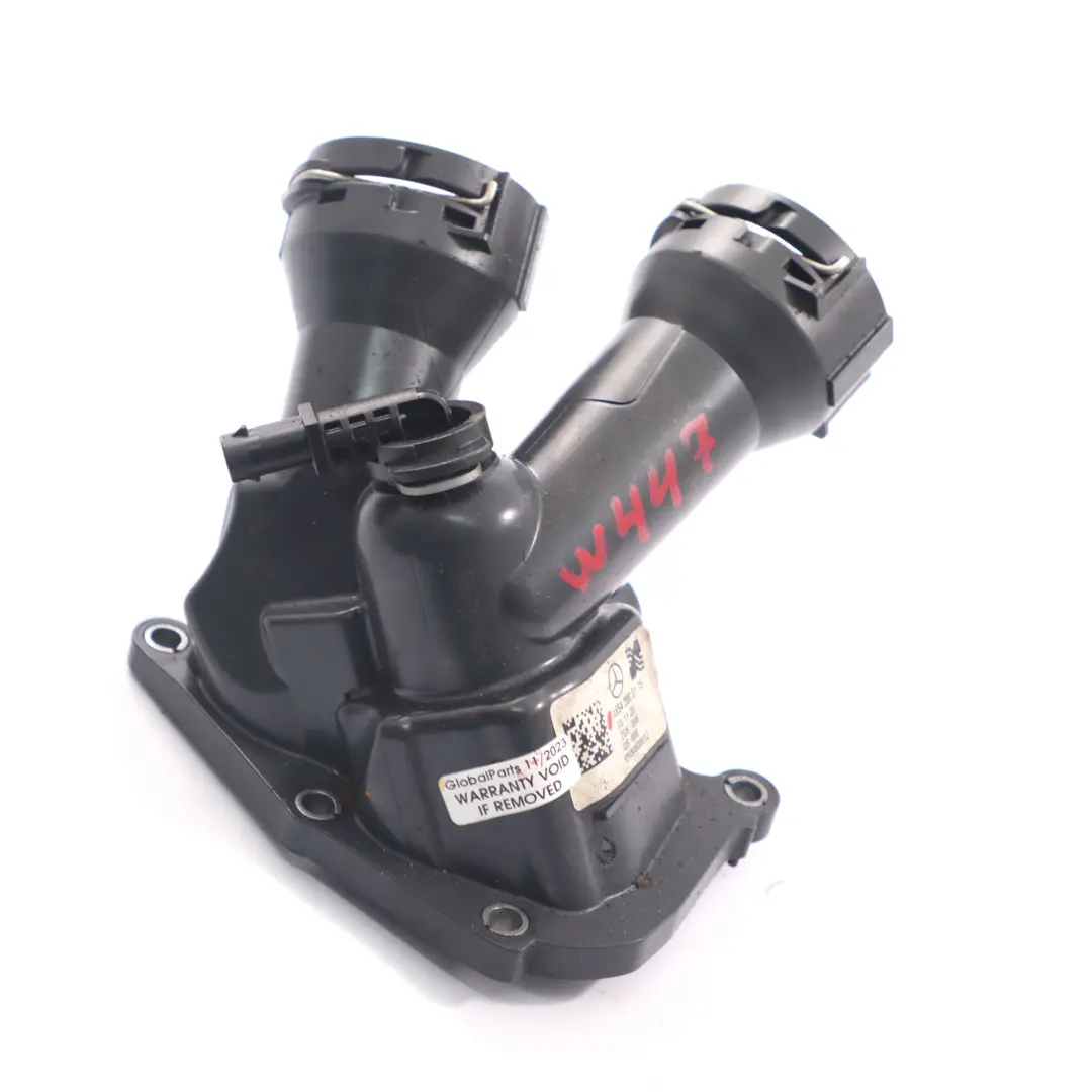 OM654 Refrigerante Diesel Termostato Carcasa para Mercedes W213 W447 con número de pieza A6542000115 Mercedes W213 W447 OM654 Refrigerante Diesel Termostato Carcasa - SKU A6542000115 - Número de pieza A6542000115