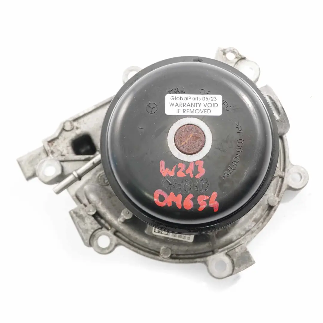 Mercedes W213 OM654 Diesel Pompe moteur Unité d'eau refroidissement - SKU A6542010010 - Numéro de pièce A6542010010