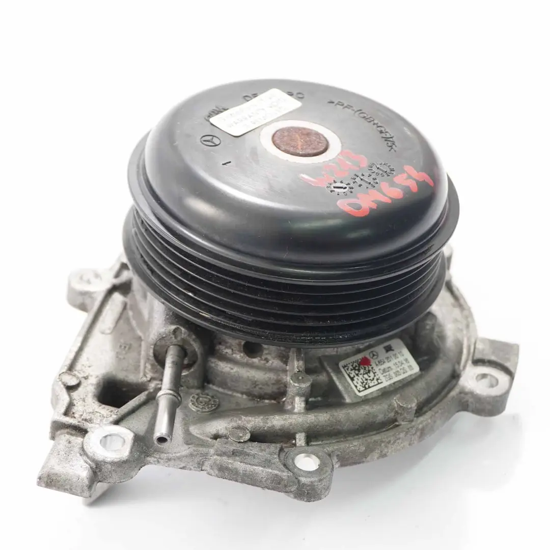 Mercedes W213 OM654 Diesel Engine Water Pump Coolant Water Unit - SKU A6542010010 - Part number A6542010010