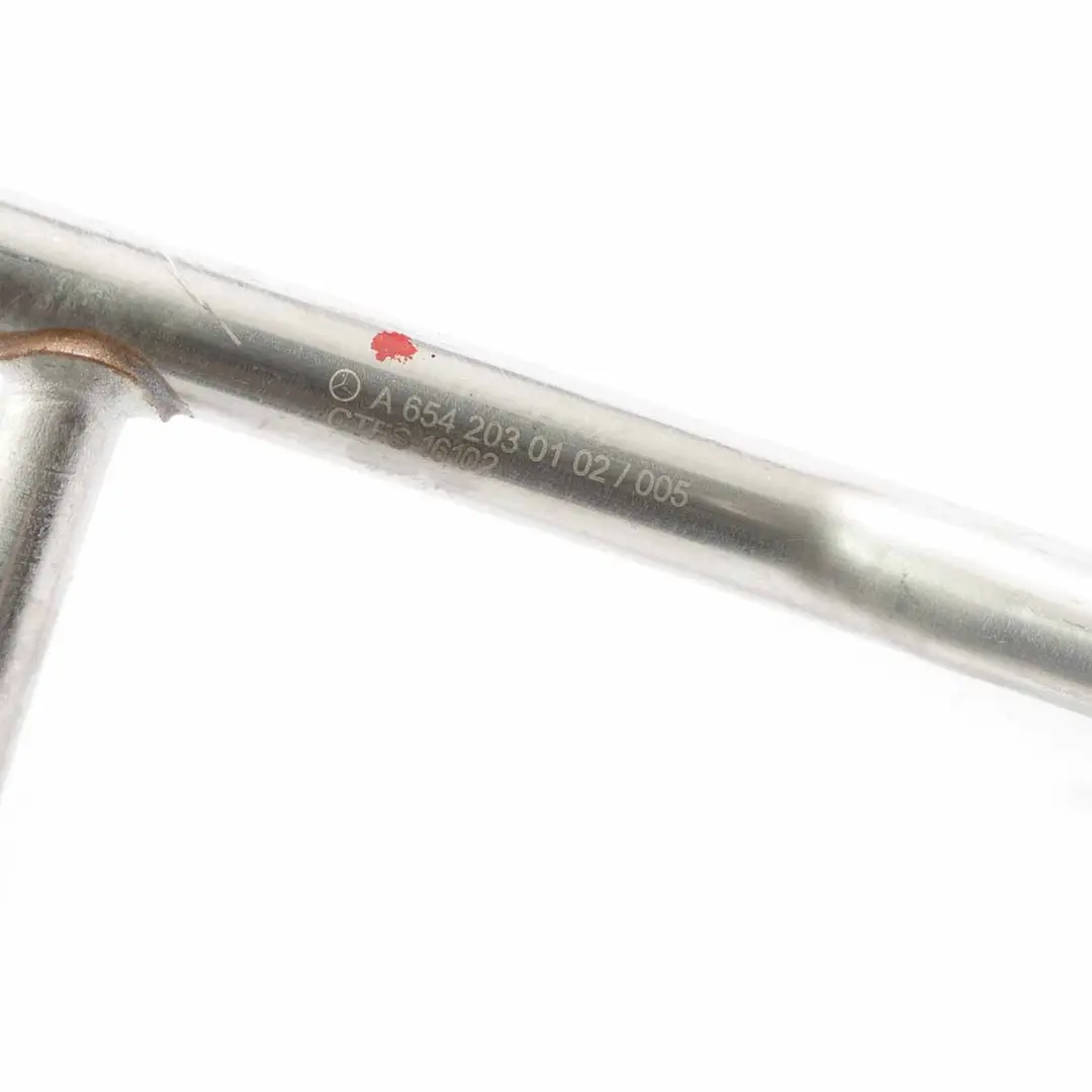Mercedes W213 OM654 Tuyau refroidissement d'eau diesel Tuyau ligne - SKU A6542030102 - Numéro de pièce A6542030102