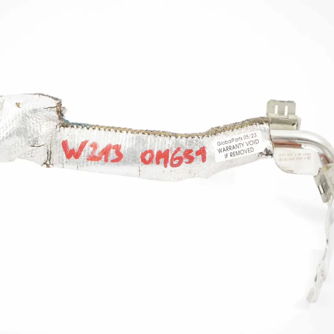 Mercedes W213 OM654 Tuyau refroidissement d'eau diesel Tuyau ligne - SKU A6542030102 - Numéro de pièce A6542030102