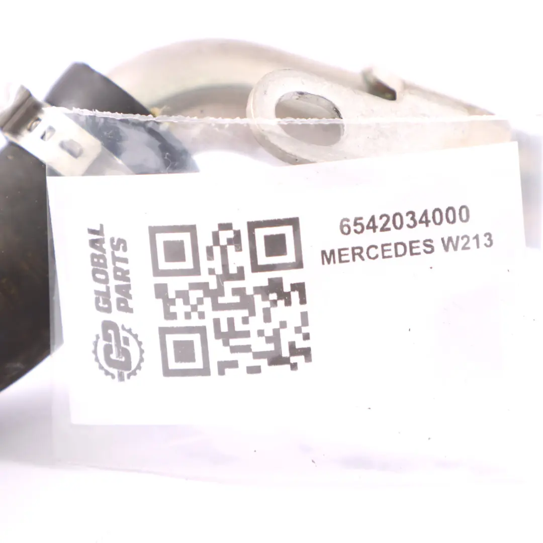 Mercedes W213 Diesel OM654 Przewód Wody Płynu Chłodnicy Oleju 6542034000 - SKU A6542034000 - Numer Części A6542034000