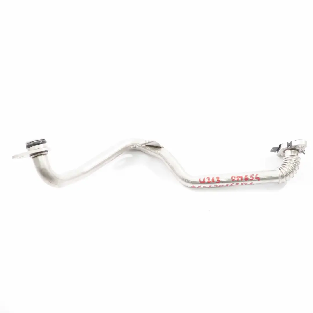 OM654 Diesel Exhaust Manifold EGR Line Pipe Hose to Mercedes W213 with Part number A6542036301 Mercedes W213 OM654 Diesel Exhaust Manifold EGR Line Pipe Hose - SKU A6542036301 - Part number A6542036301
