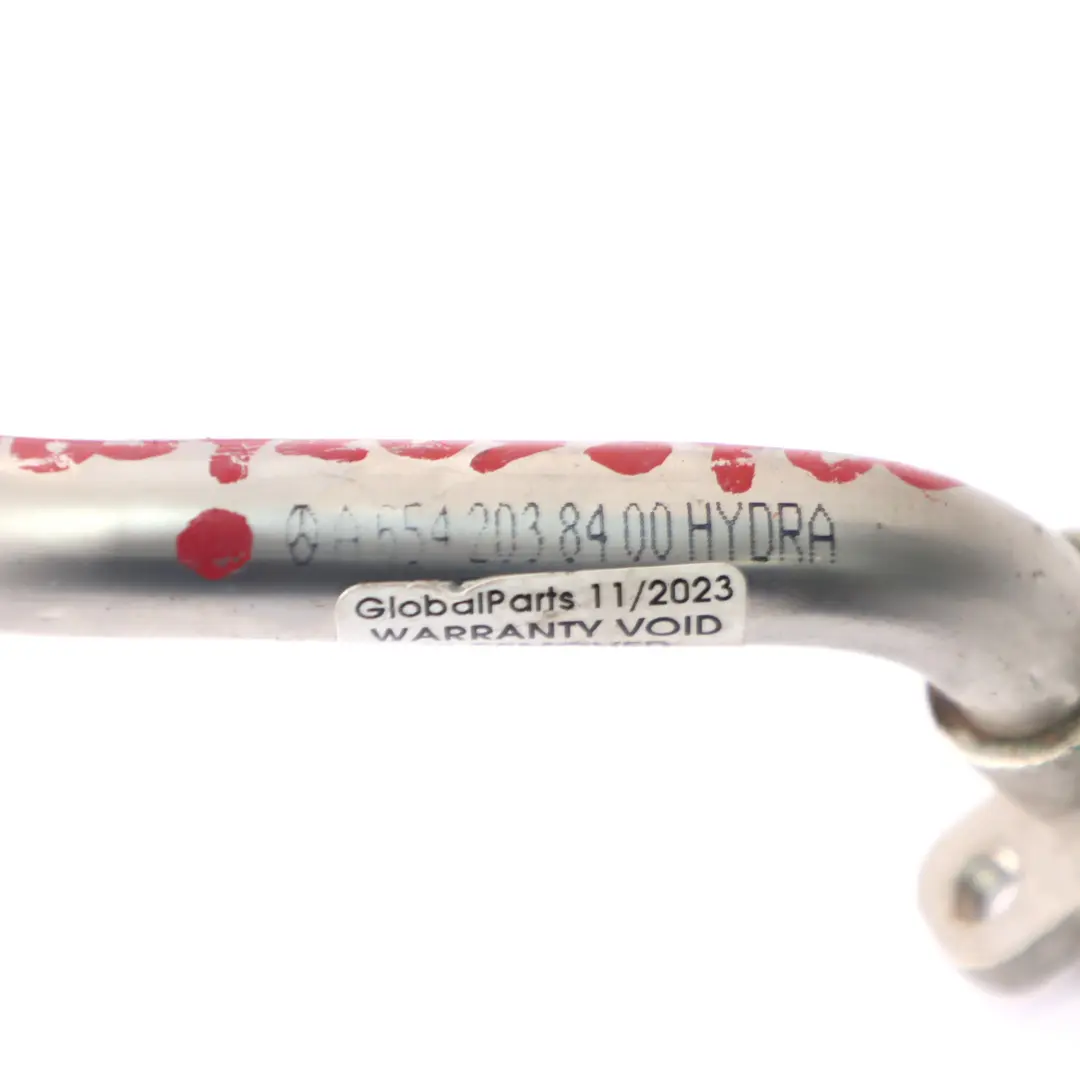 OM654 Tubo acqua motore raffreddamento A6542038400 per Mercedes W213 W447 con numero di parte A6542037401 Mercedes W213 W447 OM654 Tubo acqua motore raffreddamento A6542038400 - SKU A6542037401 - Numero di parte A6542037401