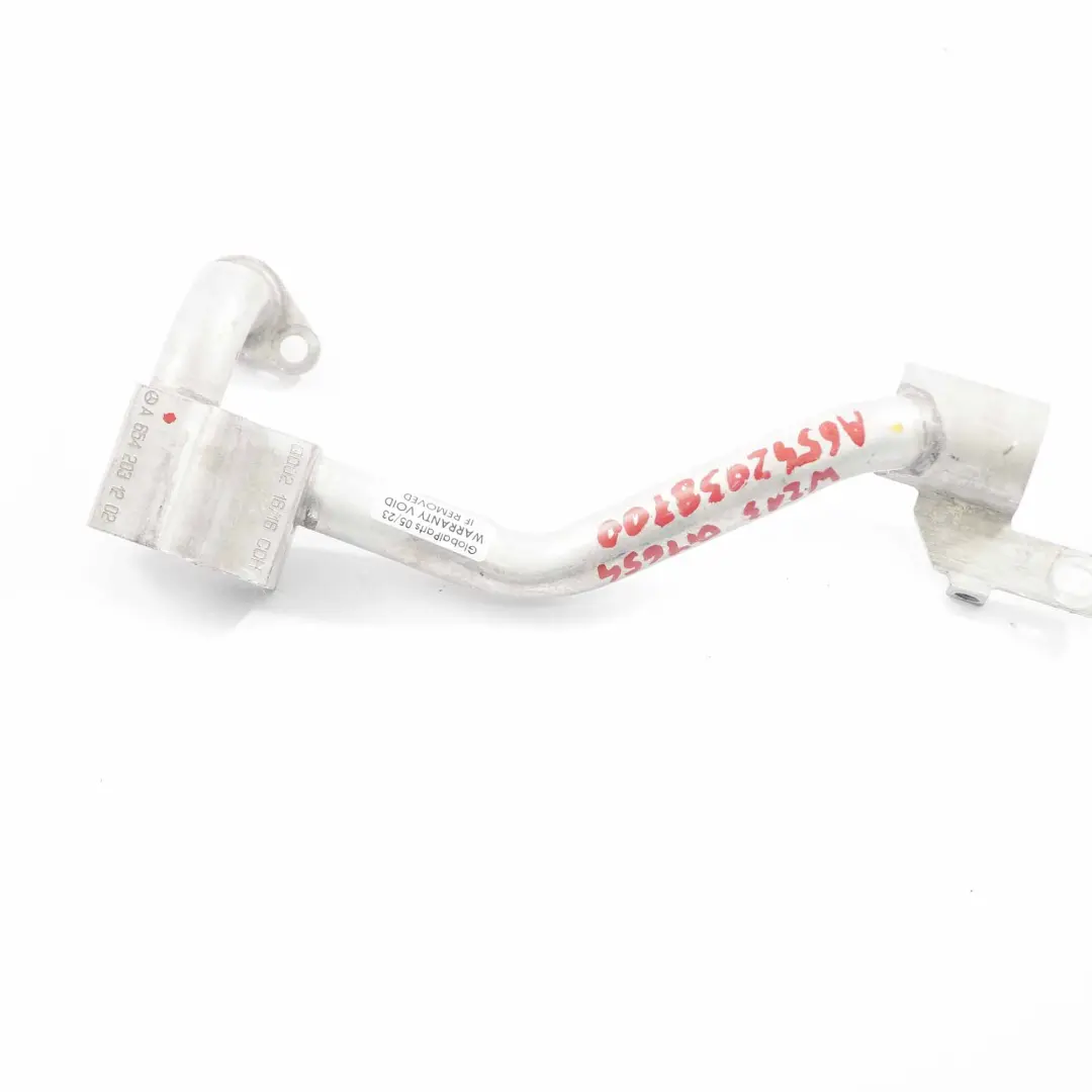 Mercedes W213 OM654 Diesel Water Coolant Cooling Pipe Line Hose - SKU A6542038700 - Part number A6542038700