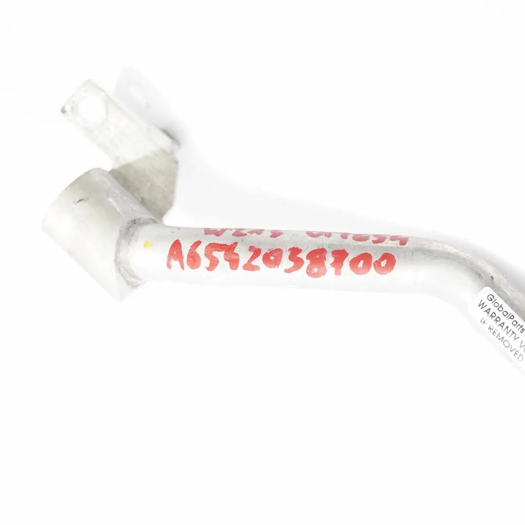 Mercedes W213 OM654 Diesel Water Coolant Cooling Pipe Line Hose - SKU A6542038700 - Part number A6542038700