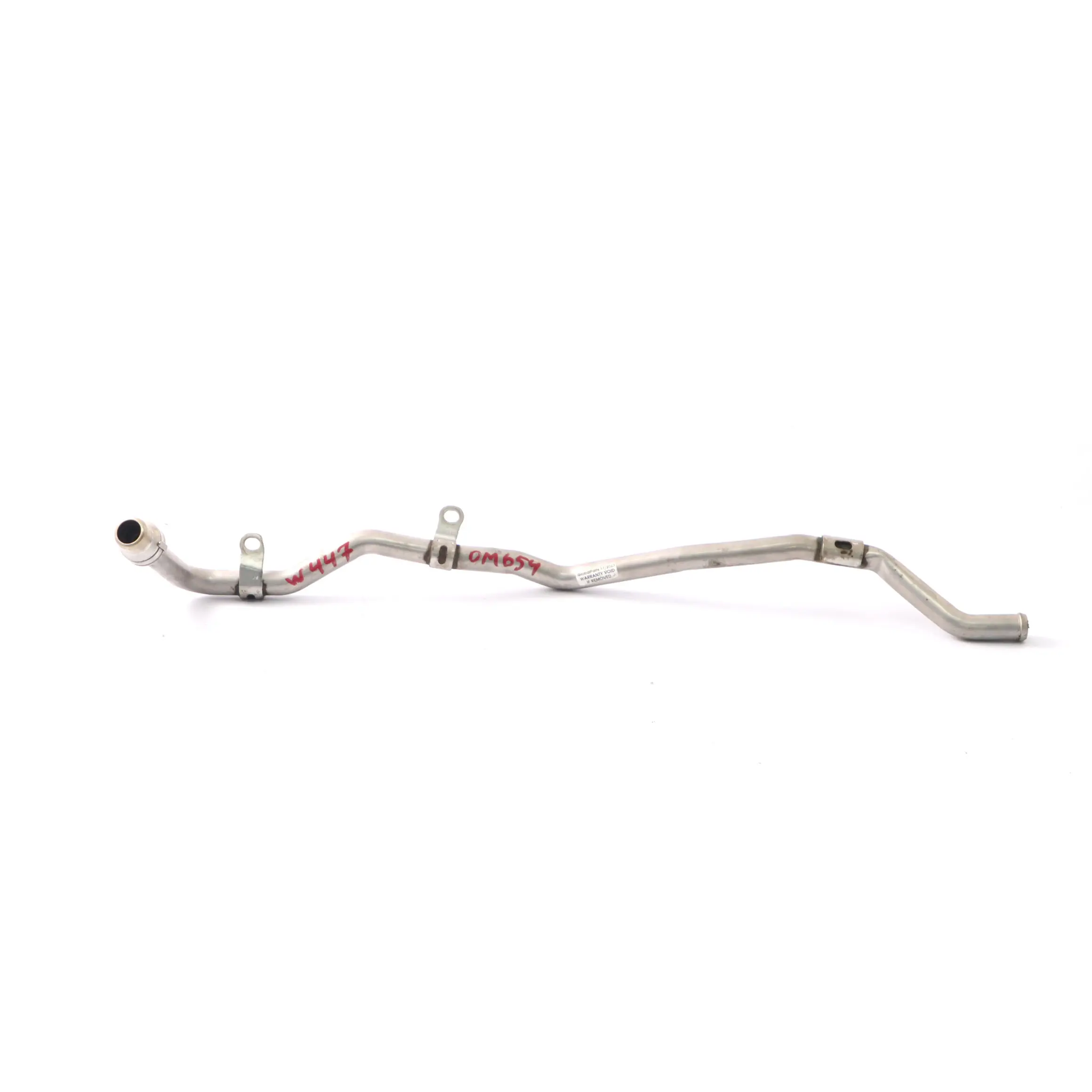 Mercedes W205 W447 OM654 Tubo acqua motore raffreddamento A6542039600