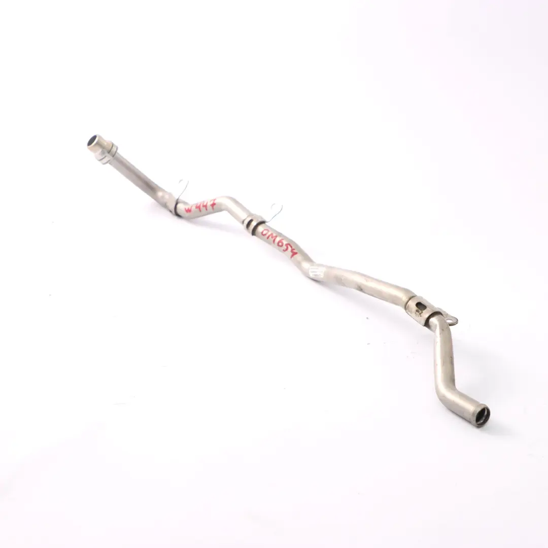 Mercedes W205 W447 OM654 Water Hose Engine Cooling Coolant Pipe Line - SKU A6542039600 - Part number A6542039600