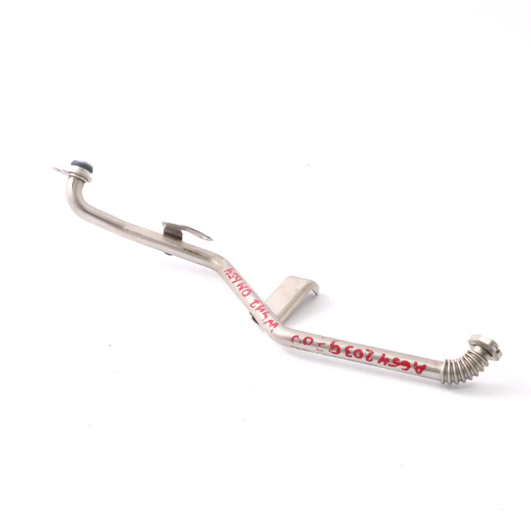 Mercedes W213 W447 OM654 Diesel EGR Enfriador Tubo Línea Manguera - SKU A6542039700 - Número de pieza A6542039700