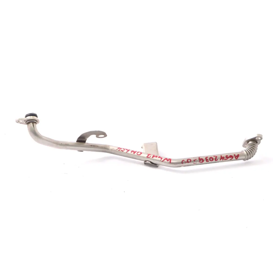 Mercedes W213 W447 OM654 Diesel EGR refrigerante tubo linea tubo - SKU A6542039700 - Numero di parte A6542039700