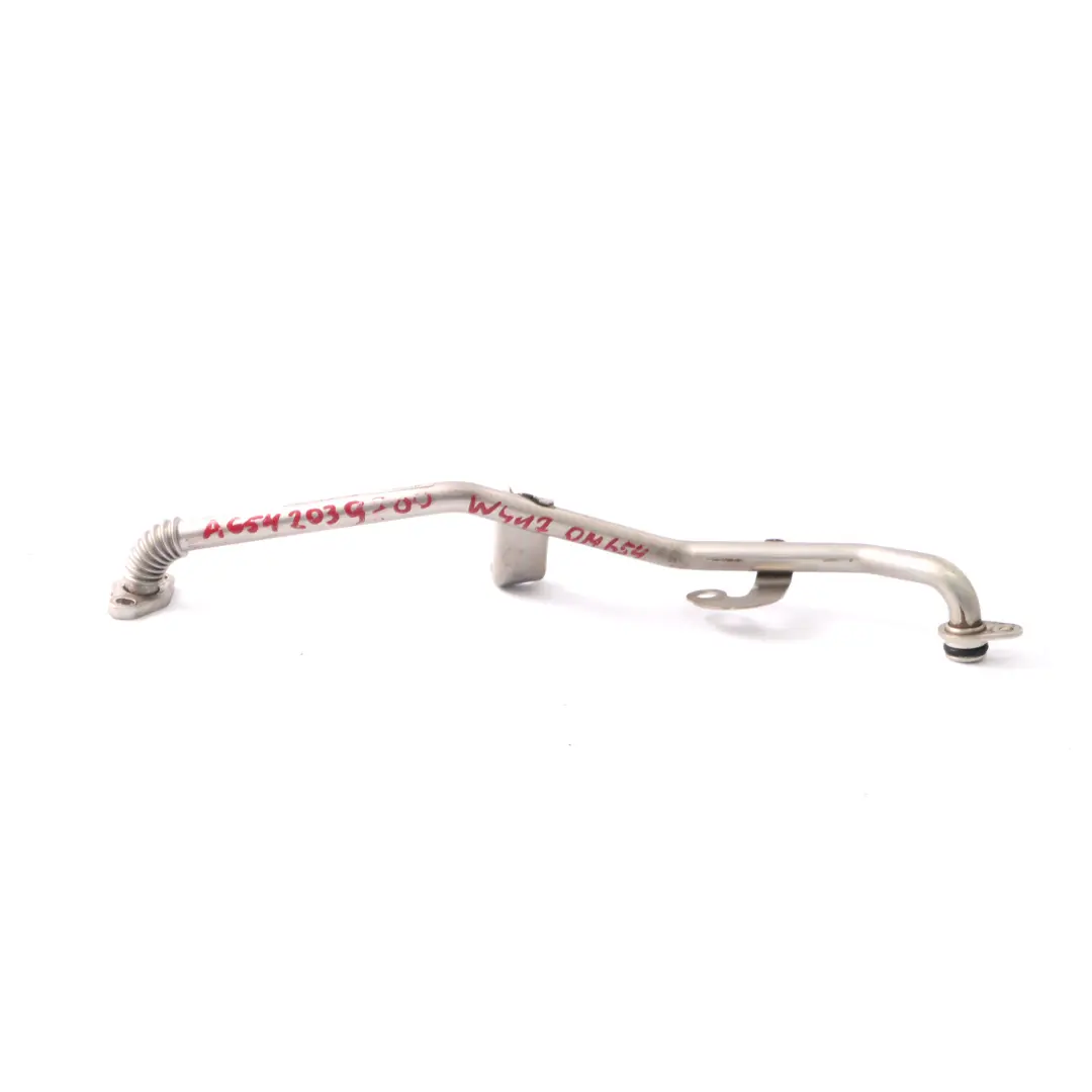 Mercedes W213 W447 OM654 Diesel EGR refrigerante tubo linea tubo - SKU A6542039700 - Numero di parte A6542039700