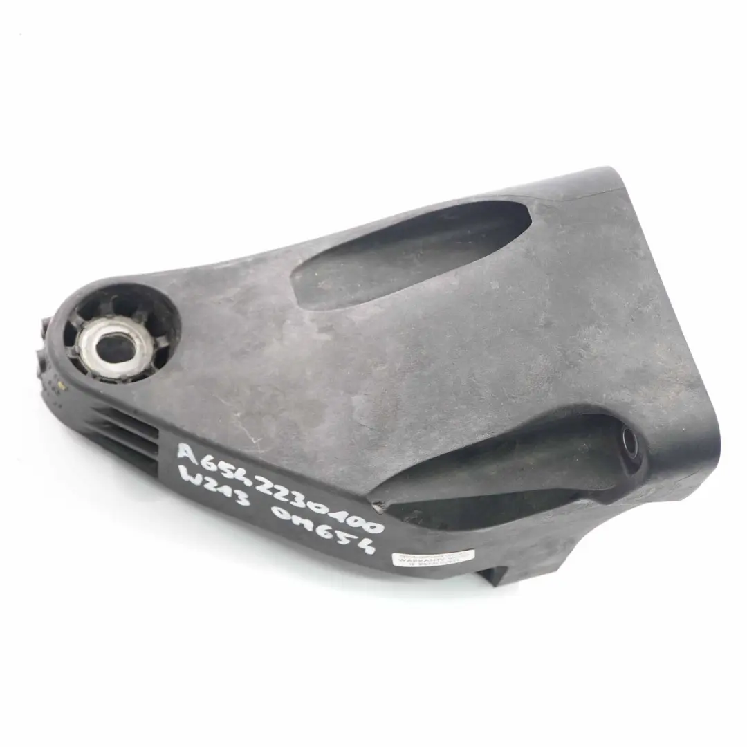 OM654 Diesel Engine Support Mount Right O/S Bracket to Mercedes W213 with Part number A6542230100 Mercedes W213 OM654 Diesel Engine Support Mount Right O/S Bracket - SKU A6542230100 - Part number A6542230100