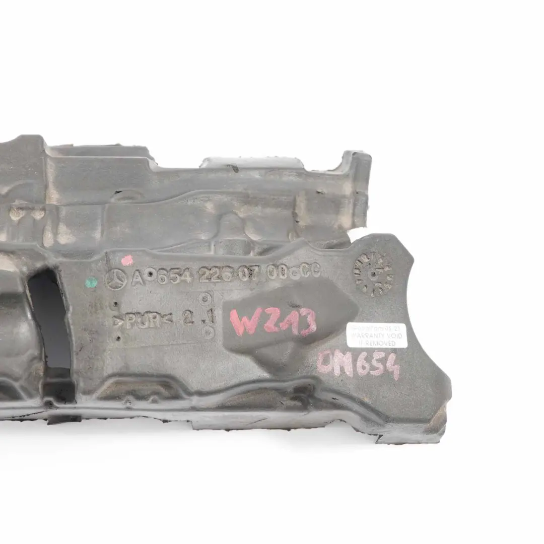 Mercedes W213 OM654 Diesel Culata Motor Tapa Aislante A6542260700 - SKU A6542263400 - Número de pieza A6542263400