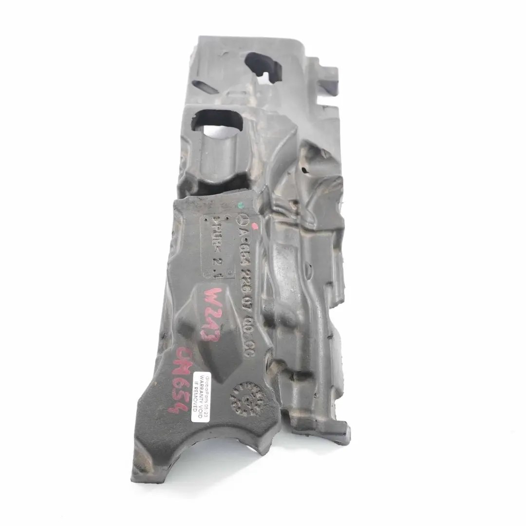 Mercedes W213 OM654 Cilindro Testa Motore Isolamento Coperchio A6542260700 - SKU A6542263400 - Numero di parte A6542263400