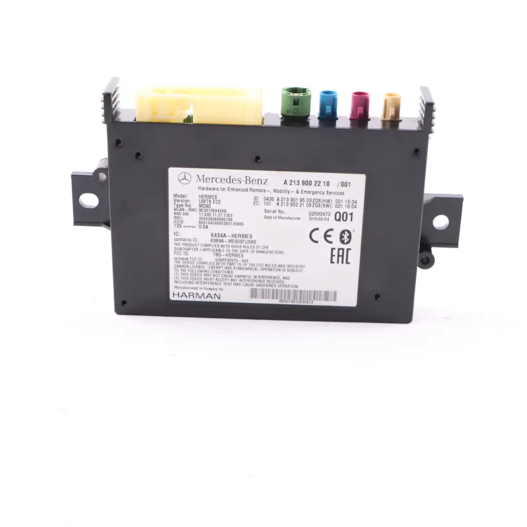 Mercedes W213 E220 CDI 654.920 194HP Engine ECU Kit Key SAM - SKU A6549001400-1 - Part number A6549001400