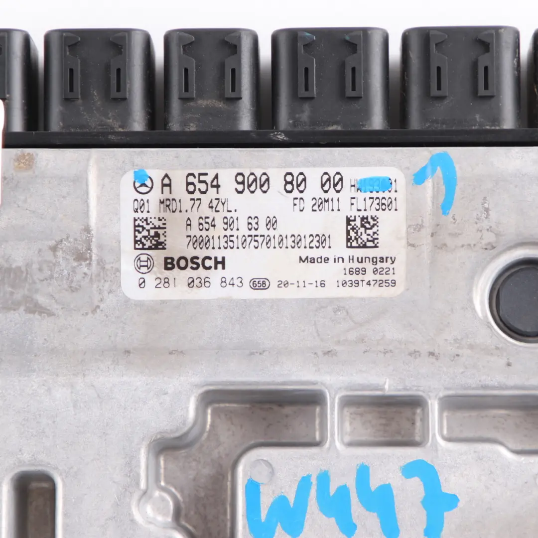 OM654.920 114 CDI 136HP Engine ECU Kit Key Lock to Mercedes Vito W447 with Part number A6549008000 Mercedes Vito W447 OM654.920 114 CDI 136HP Engine ECU Kit Key Lock - SKU A6549008000-1 - Part number A6549008000