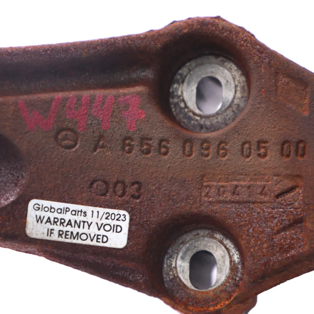 EGR Valve Bracket Mercedes W205 W447 OM654.920 Engine Mount Holder - SKU A6560960500 - Part number A6560960500