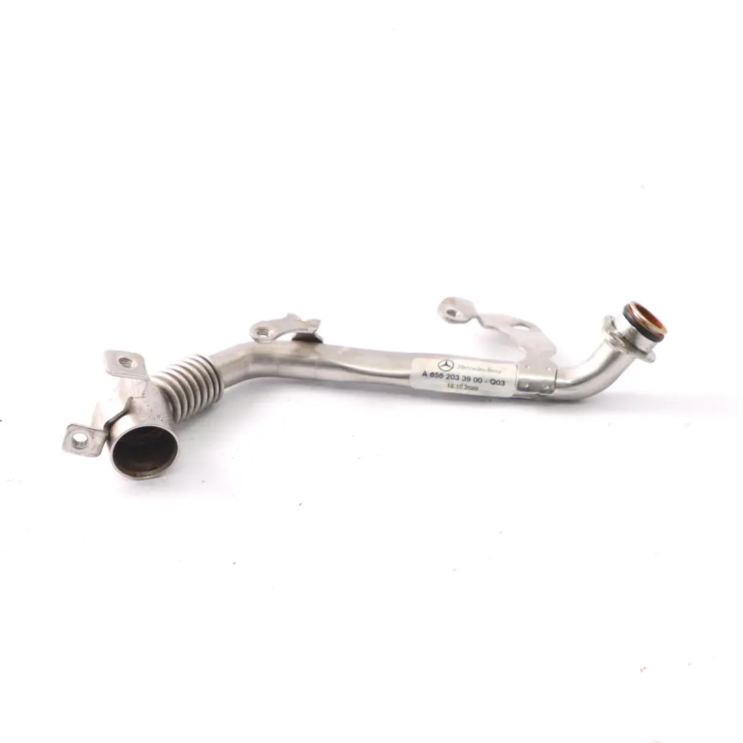 OM654 Coolant Hose Turbo Turbocharger Pipe Line to Mercedes Vito W447 with Part number A6562033900 Mercedes Vito W447 OM654 Coolant Hose Turbo Turbocharger Pipe Line - SKU A6562033900 - Part number A6562033900