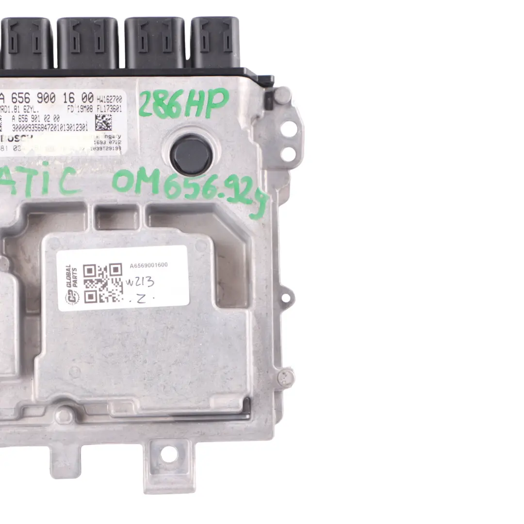 Mercedes W213 E350 656929 656.929 286HP Engine Unit ECU Automatic - SKU A6569001600 - Part number A6569001600
