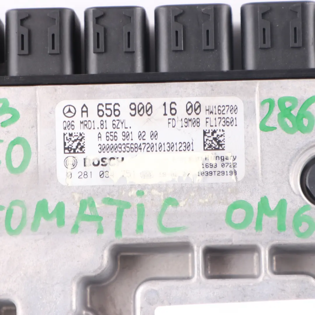 656929 656.929 286HP Engine Unit ECU Automatic to Mercedes W213 E350 with Part number A6569001600 Mercedes W213 E350 656929 656.929 286HP Engine Unit ECU Automatic - SKU A6569001600 - Part number A6569001600