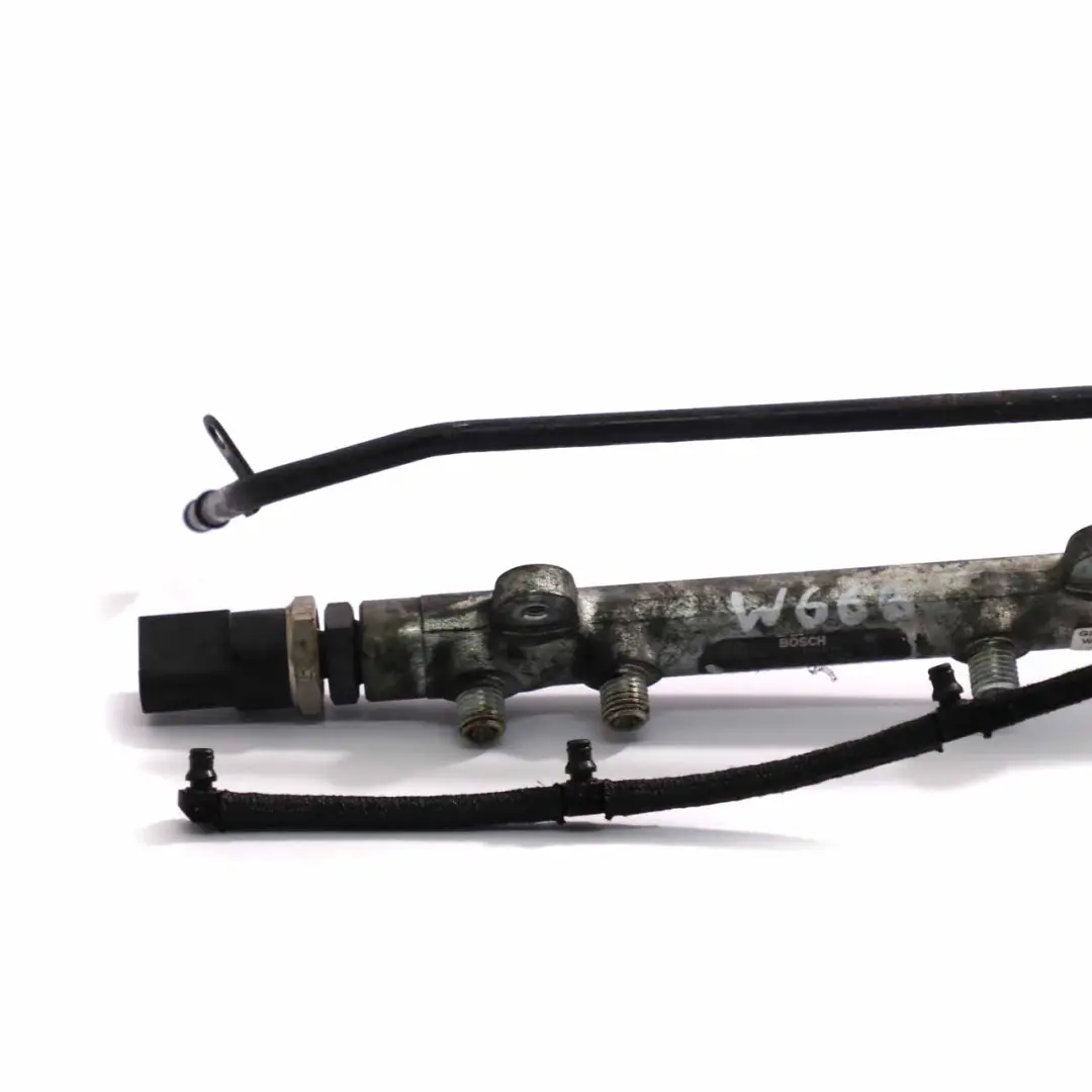 Mercedes W168 OM668 668.940 Diesel Fuel Injector Rail Line - SKU A6680700095 - Part number A6680700095
