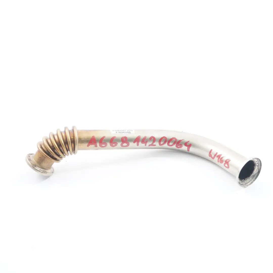 OM668 Diesel Collecteur d'échappement AGR pour Mercedes W168 à propos du numéro de pièce A6681420064 Mercedes W168 OM668 Diesel Collecteur d'échappement AGR - SKU A6681420064 - Numéro de pièce A6681420064