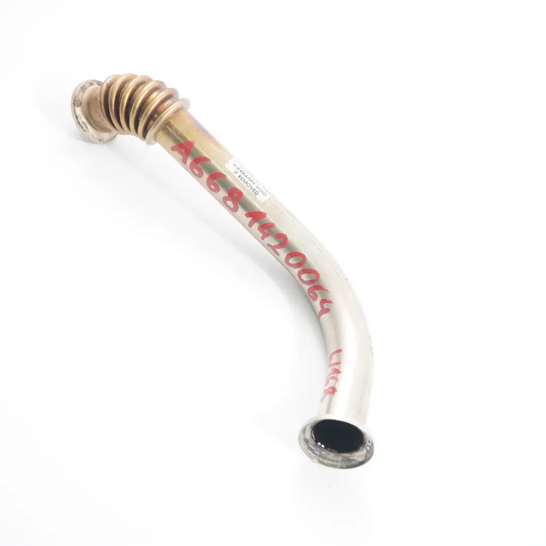 Mercedes W168 OM668 Diesel Exhaust Manifold EGR Line Pipe Hose - SKU A6681420064 - Part number A6681420064