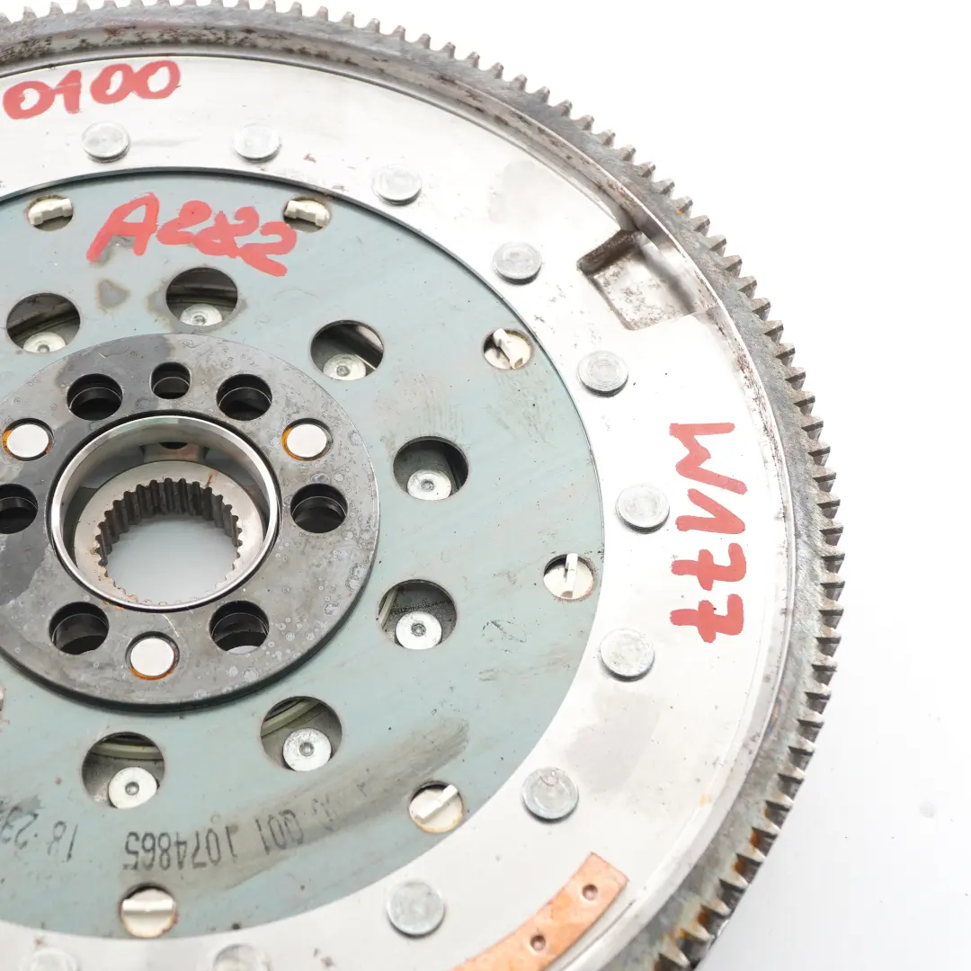 Flywheel Mercedes W177 Petrol M282 Dual Clutch Dual Mass Flywheel to with Part number A7002500100 Flywheel Mercedes W177 Petrol M282 Dual Clutch Dual Mass Flywheel - SKU A7002500100 - Part number A7002500100