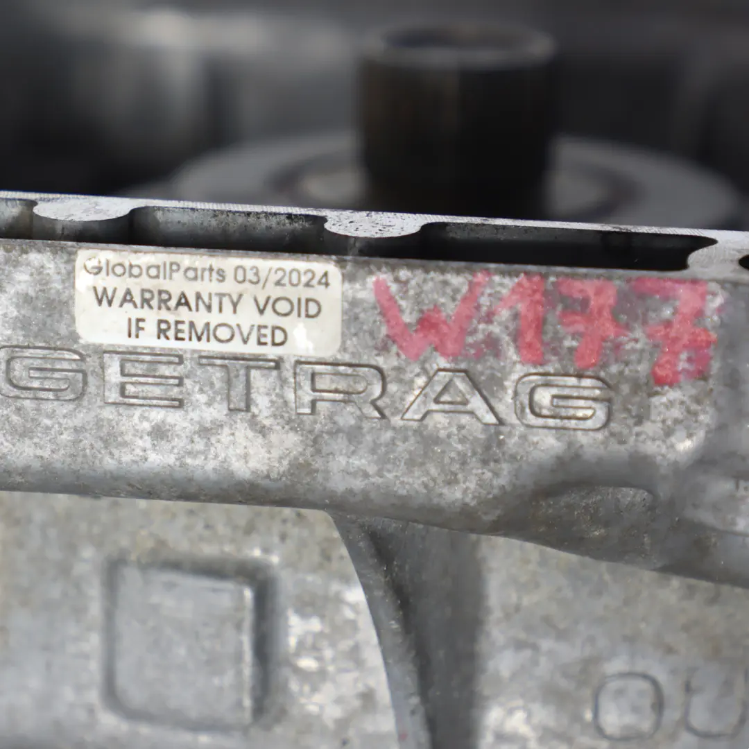 Mercedes W177 Automatic Gearbox Dual Clutch 700422 700.422 WARRANTY - SKU A7003702800-1 - Part number A7003702800