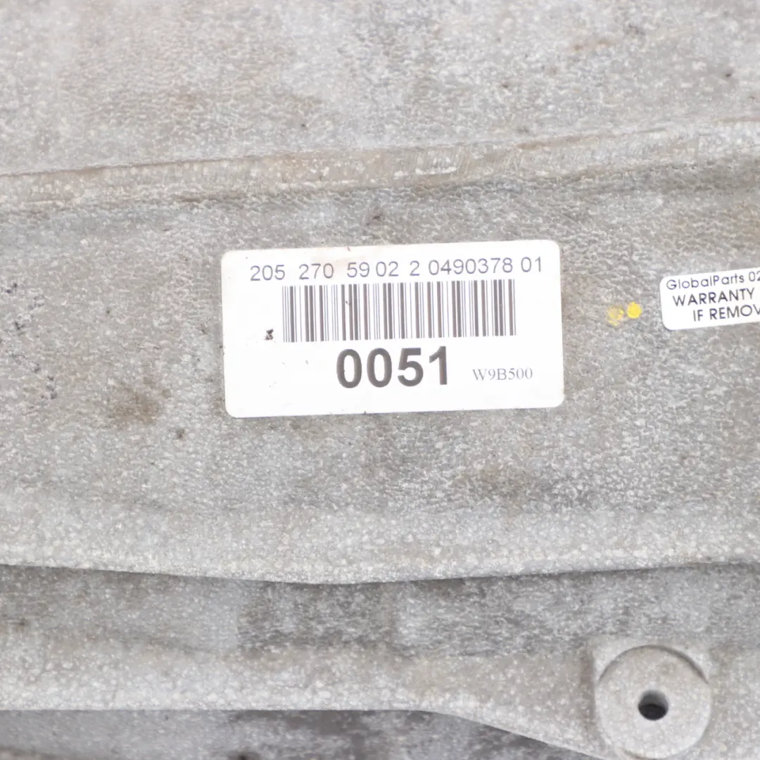 Boîte de Vitesses Automatique 725018 725.018 A2052705902 GARANTIE Mercedes W205 - SKU A7252704412 - Numéro de pièce A7252704412