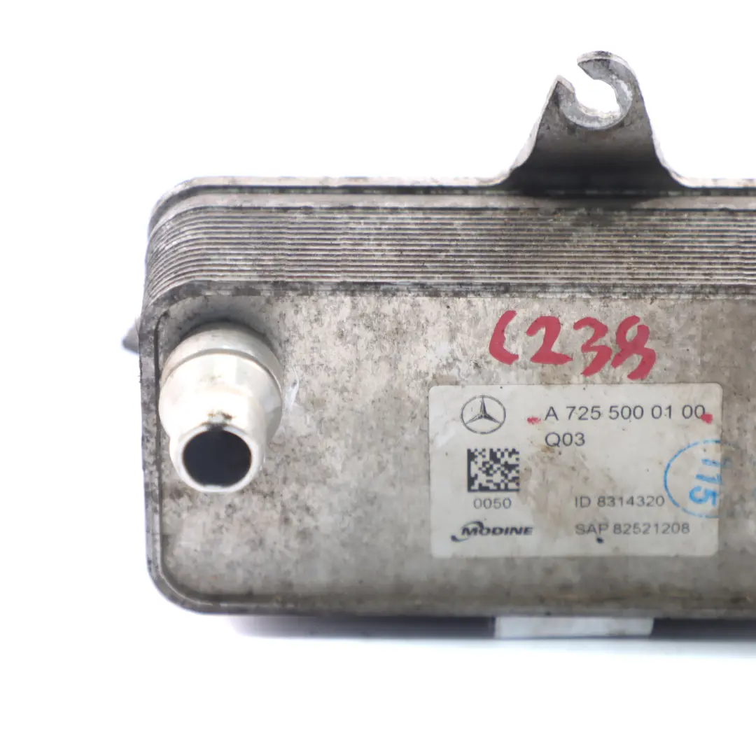  Enfriador aceite Mercedes C238 M256 Enfriador aceite la caja cambios automática - SKU A7255000100 - Número de pieza A7255000100