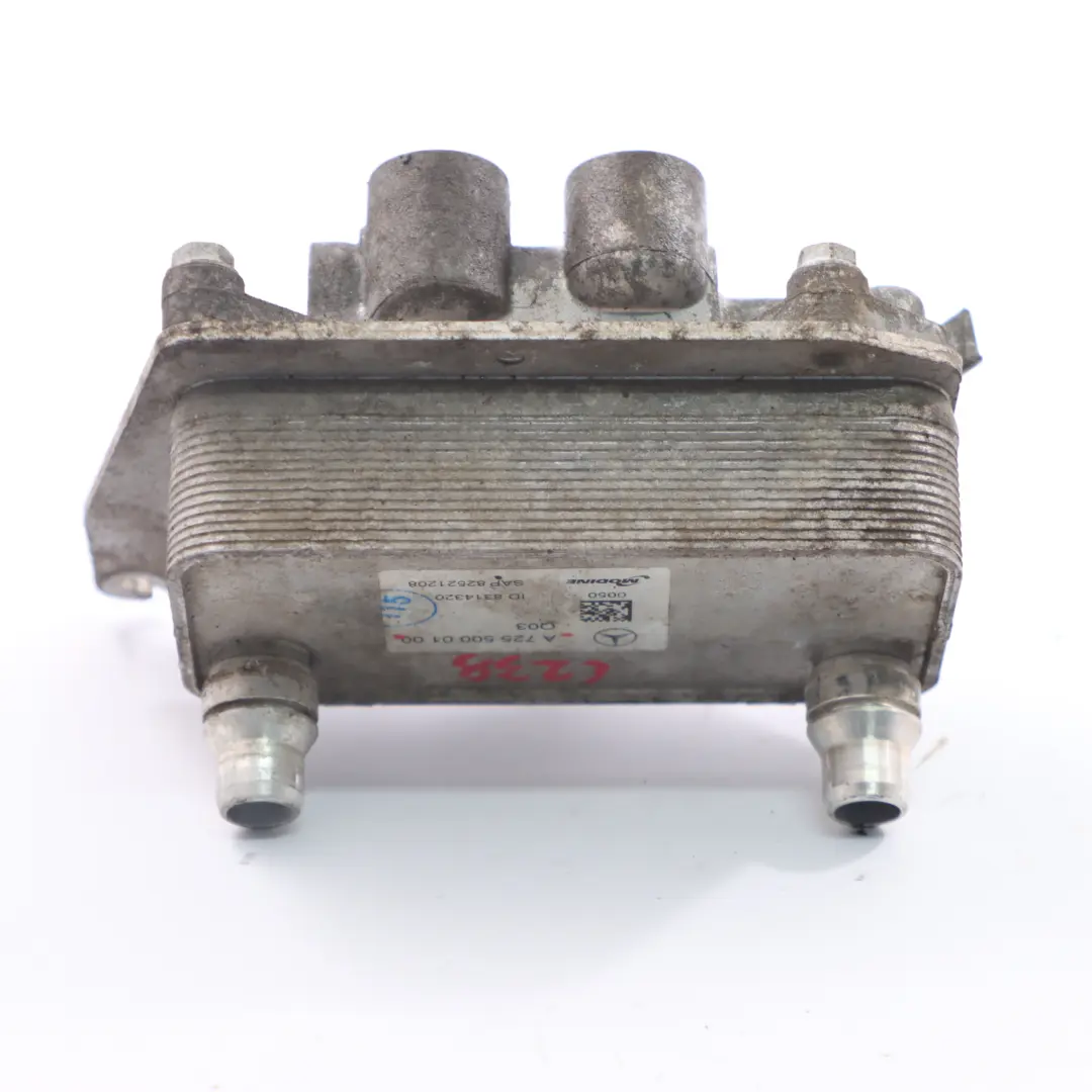  Enfriador aceite Mercedes C238 M256 Enfriador aceite la caja cambios automática - SKU A7255000100 - Número de pieza A7255000100