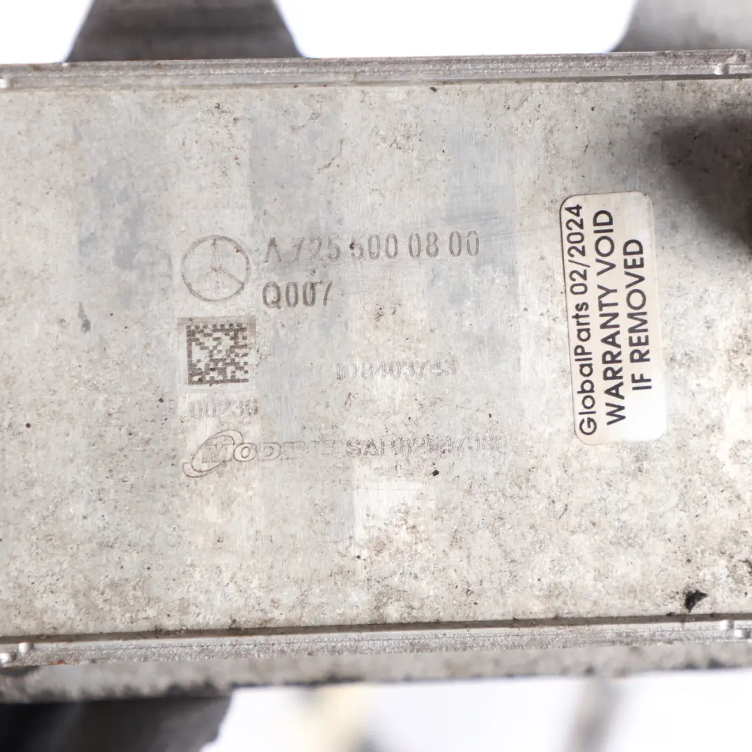 Mercedes W205 M264 Scambiatore calore Cambio Radiatore Olio - SKU A7255000800 - Numero di parte A7255000800