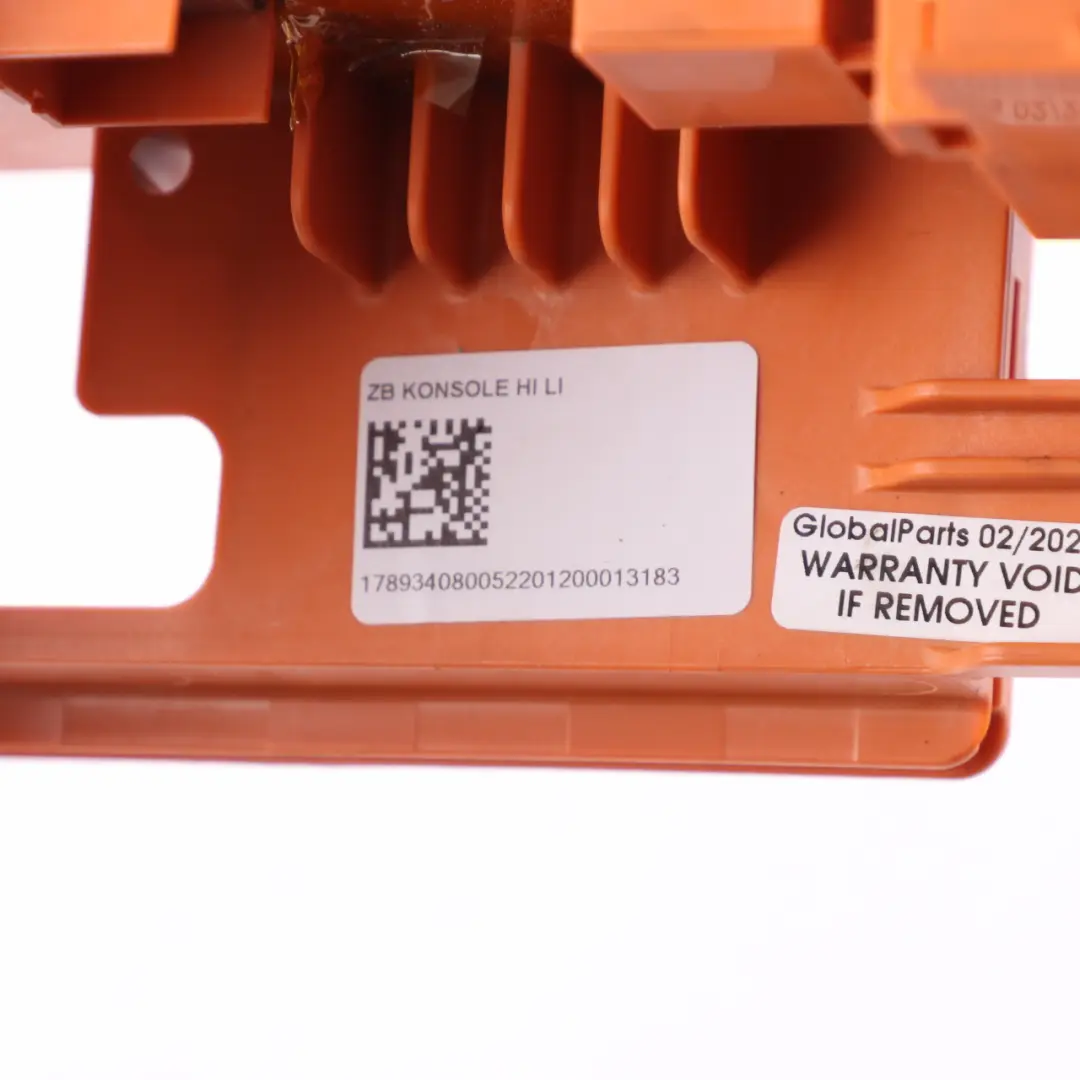 Orange Console Bracket Oem Genuine Part to Mercedes H243 EQA with Part number A7893430409 Mercedes H243 EQA Orange Console Bracket Oem Genuine Part - SKU A7893430409 - Part number A7893430409