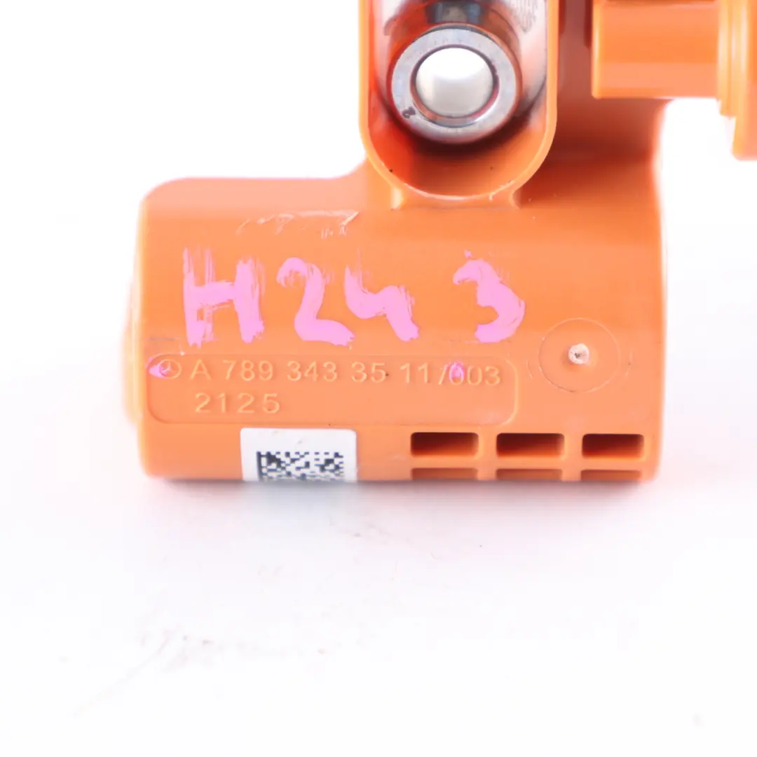 Bracket Holder Mount Carrier Support Orange to Mercedes H243 EQA with Part number A7893433511 Mercedes H243 EQA Bracket Holder Mount Carrier Support Orange - SKU A7893433511 - Part number A7893433511