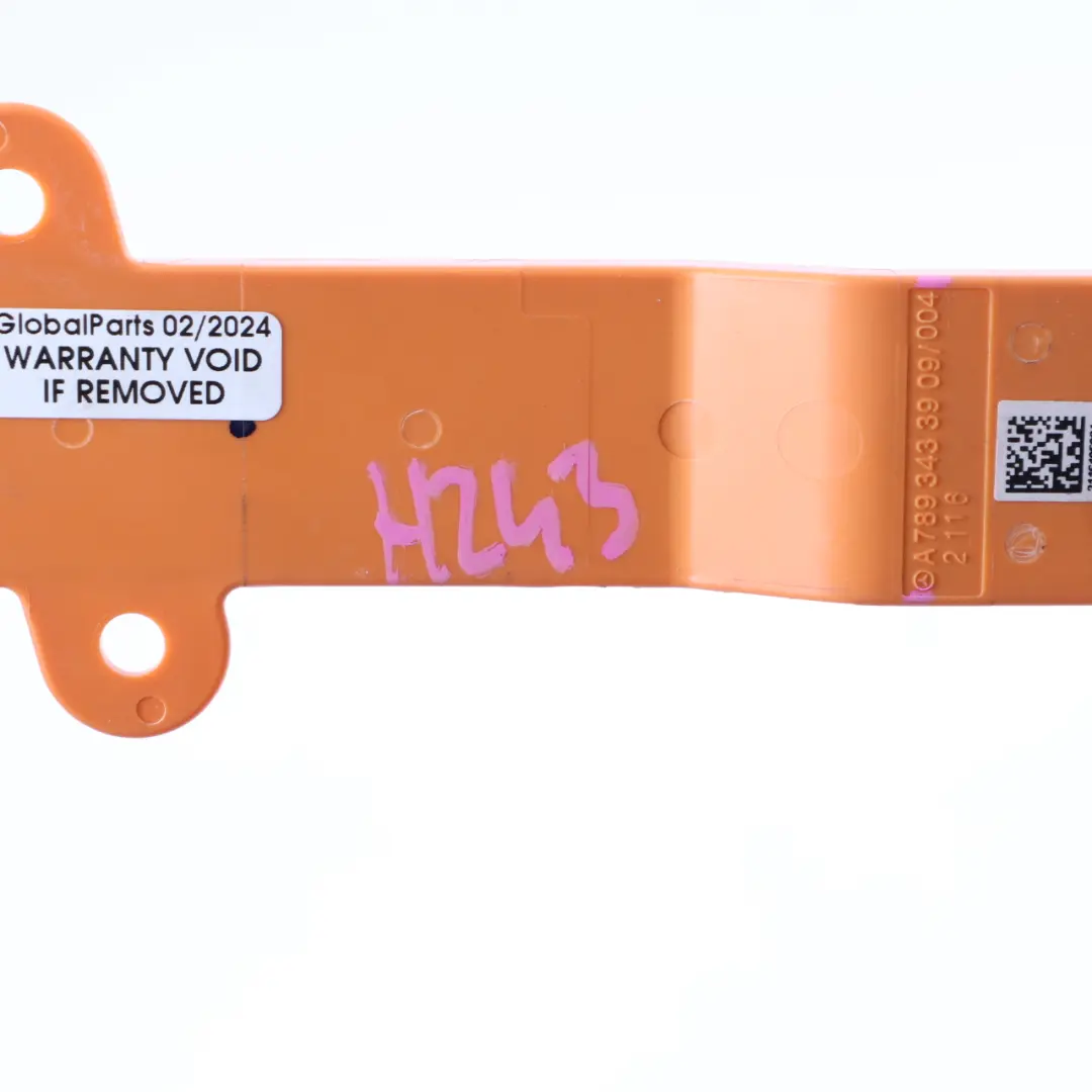 Orange Bar Bracket Oem Genuine Part to Mercedes H243 EQA with Part number A7893433909 Mercedes H243 EQA Orange Bar Bracket Oem Genuine Part - SKU A7893433909 - Part number A7893433909
