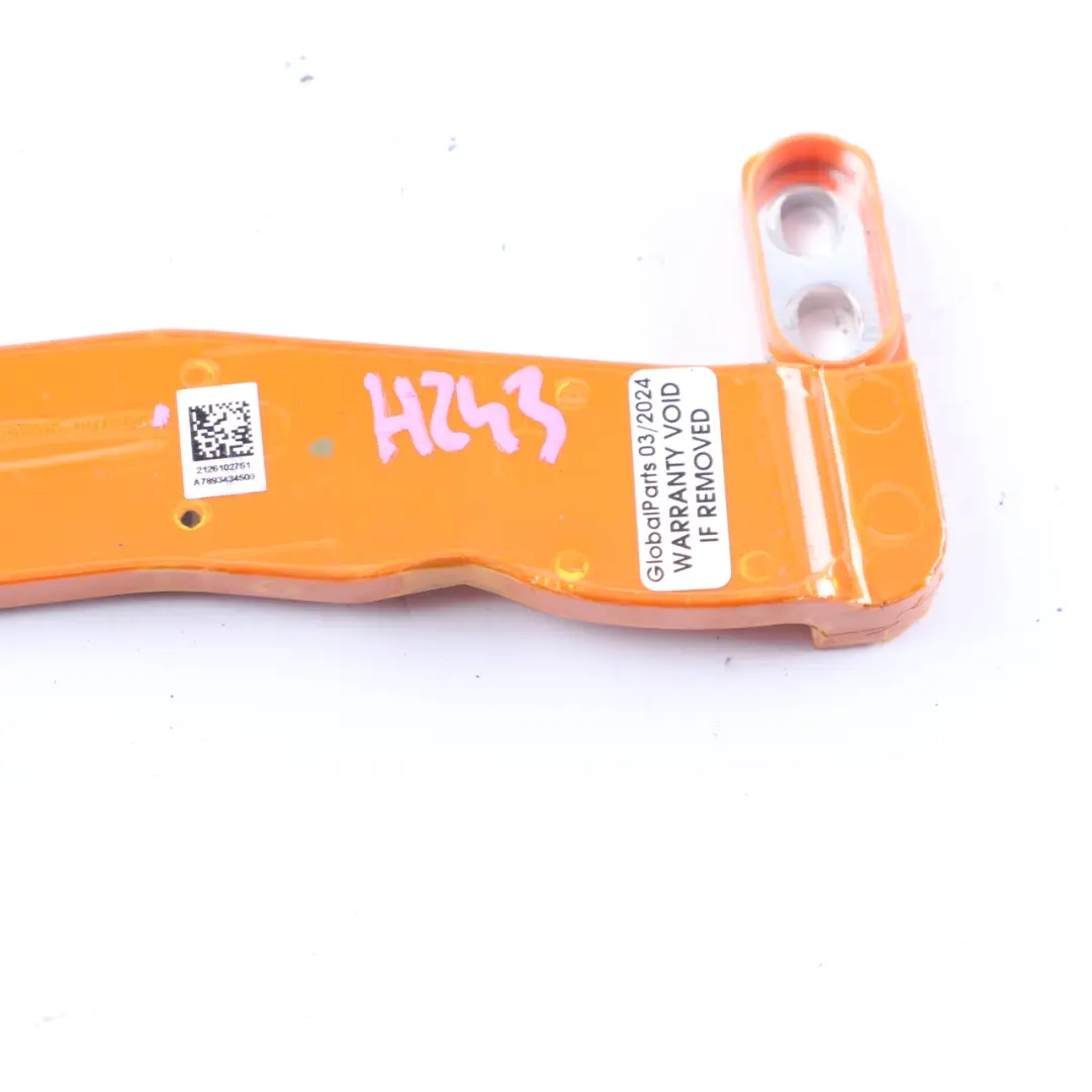 Bar Reinforcement Support Strut Orange to Mercedes H243 EQA with Part number A7893434509 Mercedes H243 EQA Bar Reinforcement Support Strut Orange - SKU A7893434509 - Part number A7893434509