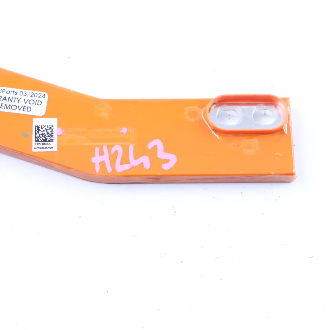 Bar Reinforcement Support Strut Orange to Mercedes H243 EQA with Part number A7893435109 Mercedes H243 EQA Bar Reinforcement Support Strut Orange - SKU A7893435109 - Part number A7893435109
