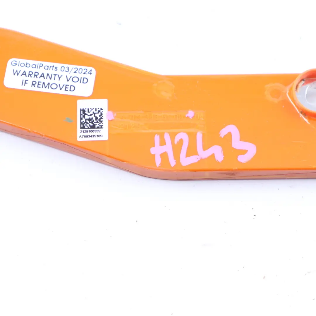 Bar Reinforcement Support Strut Orange to Mercedes H243 EQA with Part number A7893435109 Mercedes H243 EQA Bar Reinforcement Support Strut Orange - SKU A7893435109 - Part number A7893435109