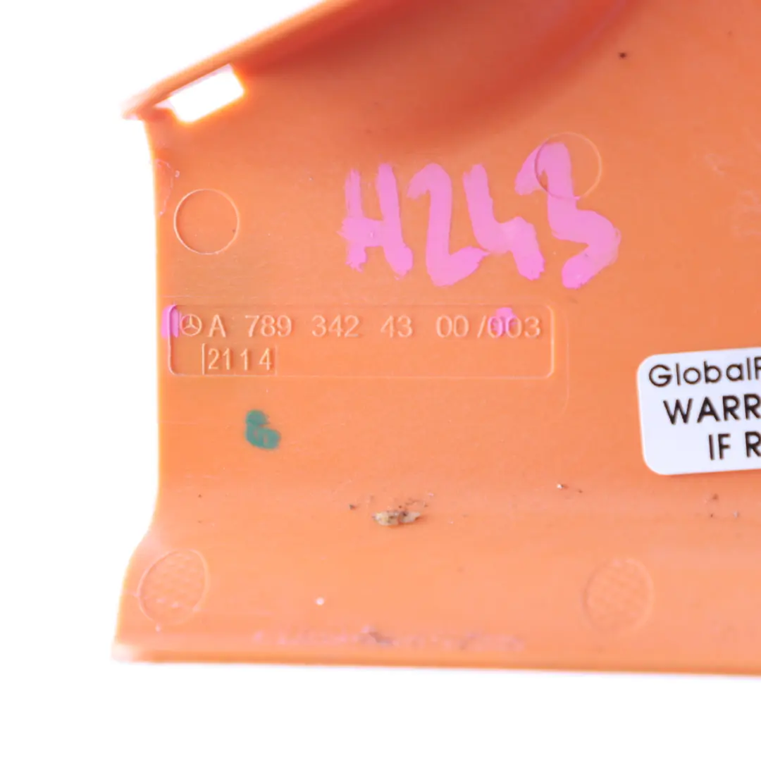 Mercedes H243 EQA Bracket Holder Mount Carrier Support Orange - SKU A7894324300 - Part number A7894324300