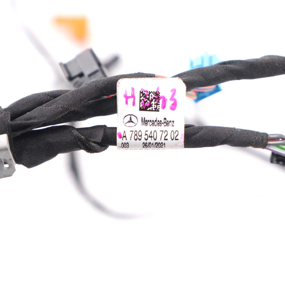 Cable High Voltage Engine Wiring Harness to Mercedes EQA H243 Battery with Part number A7895407202 Mercedes EQA H243 Battery Cable High Voltage Engine Wiring Harness - SKU A7895407202 - Part number A7895407202