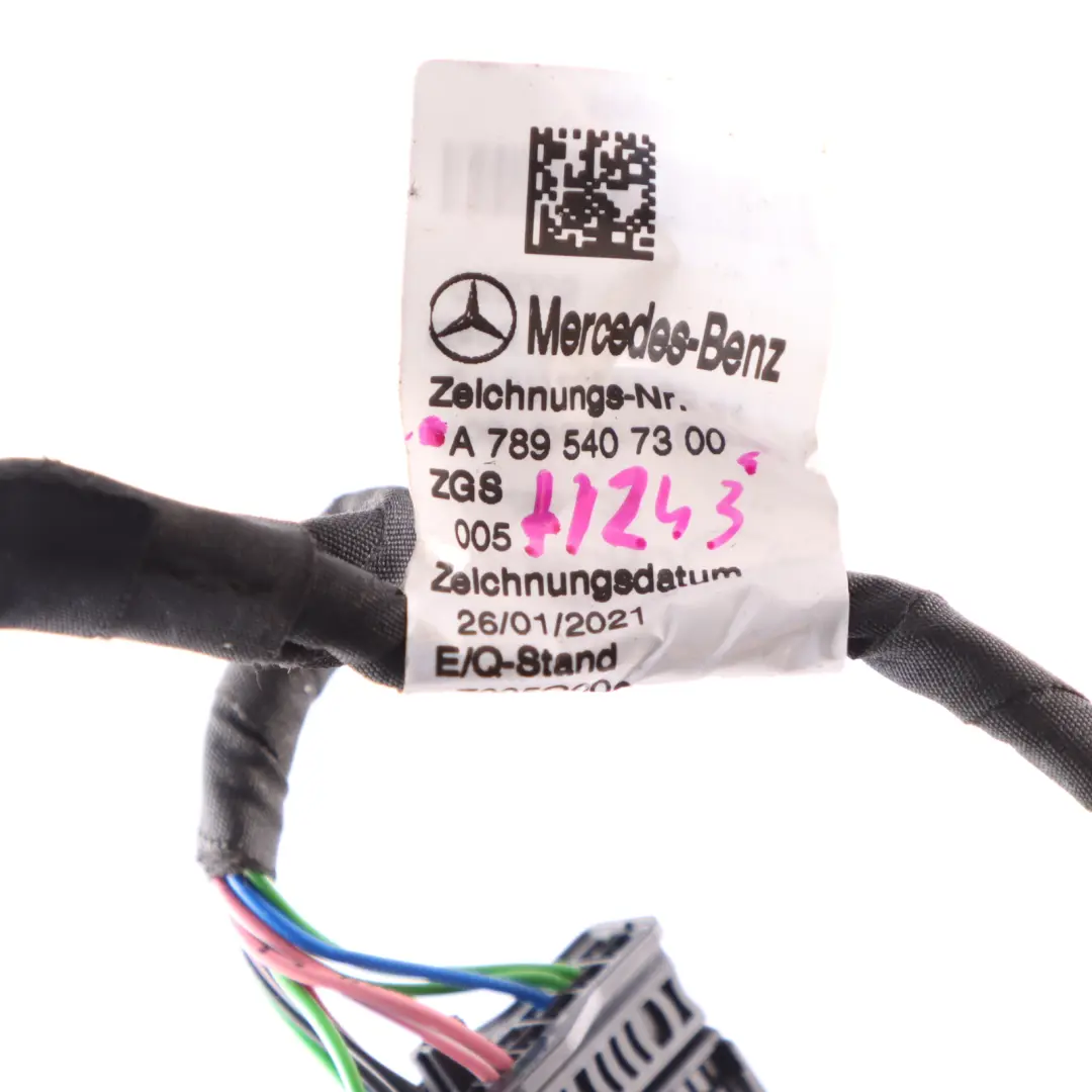 Cable Wiring Harness Loom to Mercedes H243 EQA with Part number A7895407300 Mercedes H243 EQA Cable Wiring Harness Loom - SKU A7895407300 - Part number A7895407300
