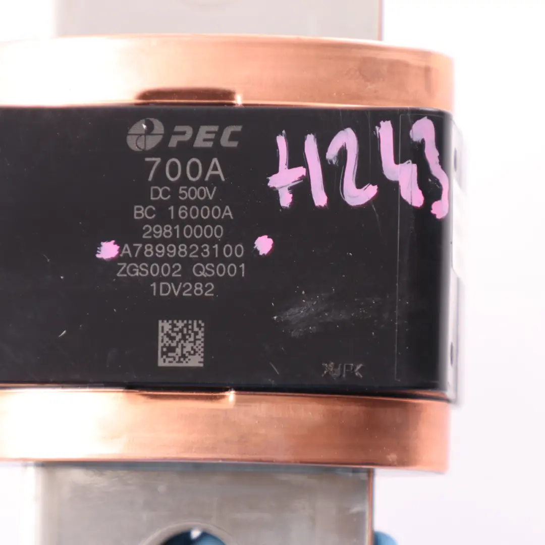 Fuse High Voltage 700A Amp 500V Pec 1DV282 to Mercedes EQA H243 with Part number A7899823100 Mercedes EQA H243 Fuse High Voltage 700A Amp 500V Pec 1DV282 - SKU A7899823100 - Part number A7899823100