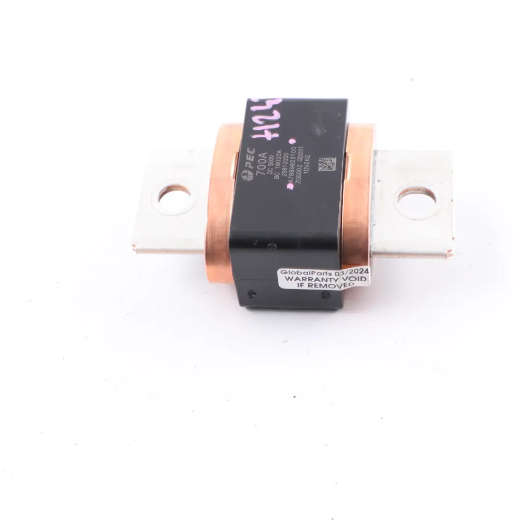 Fuse High Voltage 700A Amp 500V Pec 1DV282 to Mercedes EQA H243 with Part number A7899823100 Mercedes EQA H243 Fuse High Voltage 700A Amp 500V Pec 1DV282 - SKU A7899823100 - Part number A7899823100