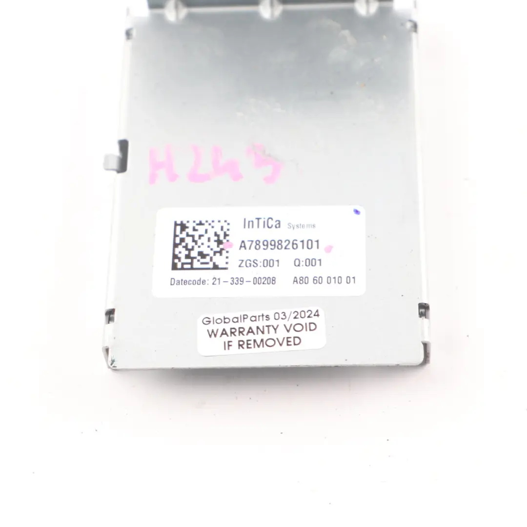 Intica Systems Mount Support Holder Bracket to Mercedes H243 EQA with Part number A7899826101 Mercedes H243 EQA Intica Systems Mount Support Holder Bracket - SKU A7899826101 - Part number A7899826101