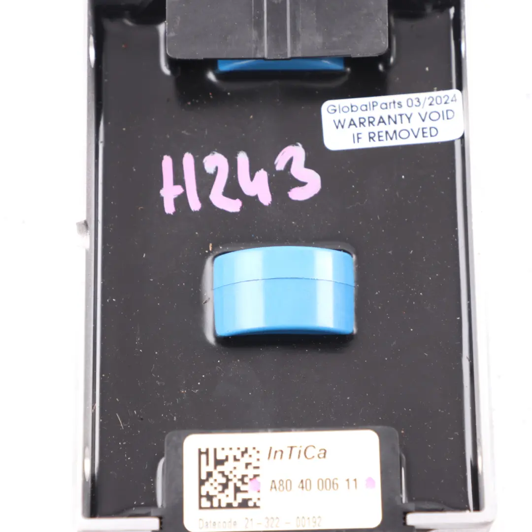 Intica Control System Module Unit Box to Mercedes H243 EQA with Part number A804000611 Mercedes H243 EQA Intica Control System Module Unit Box - SKU A804000611 - Part number A804000611